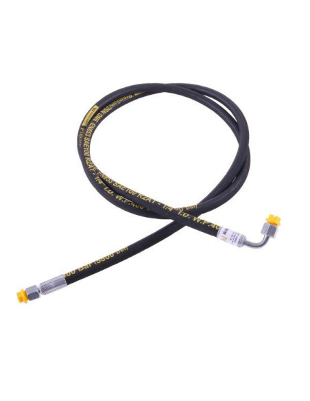 Przewód hydrauliczny 400 bar gwint M14x1.5 prosta/90 stopni (kolanko) L-2000mm DN06-2SN (AK-06-1000 i  P11P12) 40.0 Mpa War...